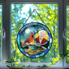 Memorial Stained Glass Suncatcher, Memorial Suncatcher for Windows Stained Glass : your wings were ready