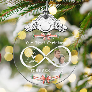 First Christmas Married Glass Ornaments: Elegant Holiday Keepsakes for Newlyweds 2024 - A30