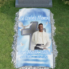 Custom Memorial Grave Blanket  :  In Loving Memory Of A09