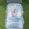 Custom Memorial Grave Blanket Happy Heavenly Father's Day: For A special Dad