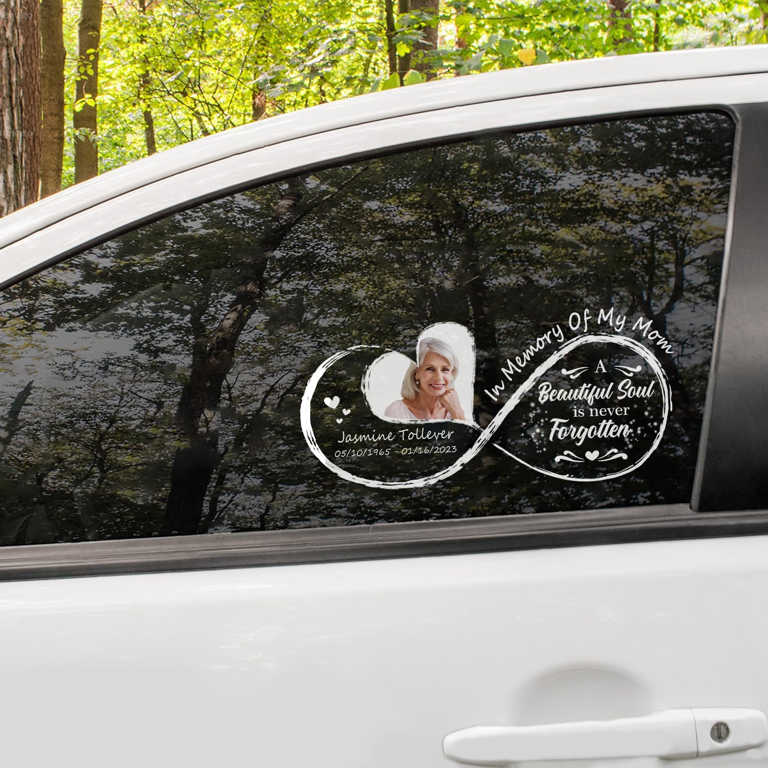 Custom in loving memory sticker, Personal Memory Decal Car : in memory ...
