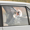 Custom in loving memory sticker, Personal Memory Decal Car : Although you cannot see me, i am always with you
