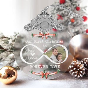 First Christmas Married Glass Ornaments: Elegant Holiday Keepsakes for Newlyweds 2024 - A30