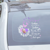 Custom Memorial Sticker Personalized Memory Decal Cars : Goodbyes Are Not Forever