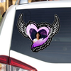 Custom Memory Sticker Memorial Decal Car : God has you in his armsI have you in my heart 02