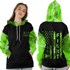 Neurofibromatosis Warrior Hoodie 3D For Women For Men : Fight