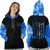 Prostate Cancer Warrior Hoodie 3D For Women For Men : Fight