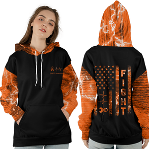 COPD Warrior Hoodie 3D For Women For Men : Fight