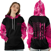 Breast Cancer Awareness Hoodie 3D For Women For Men : Fight