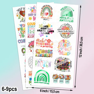 23pcs Memorial Sticker. Loss of Loved One Car Sticker Watercolor, Memorial Sticker A05