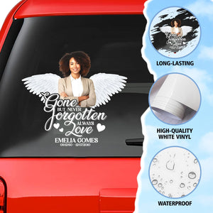 Custom in loving memory sticker, Personal Memory Decal Car : Gone But never forgotten always love