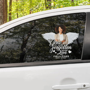 Custom in loving memory sticker, Personal Memory Decal Car : Gone But never forgotten always love