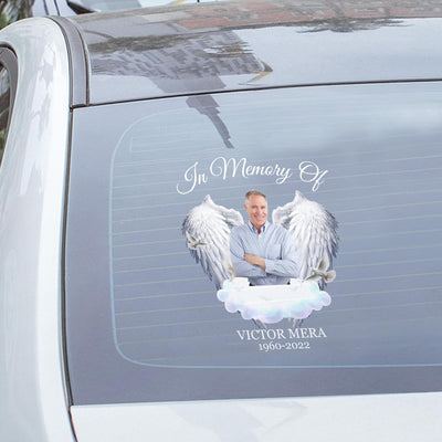 Custom In Loving Memory Sticker, Memorial Decar Car : in memory of