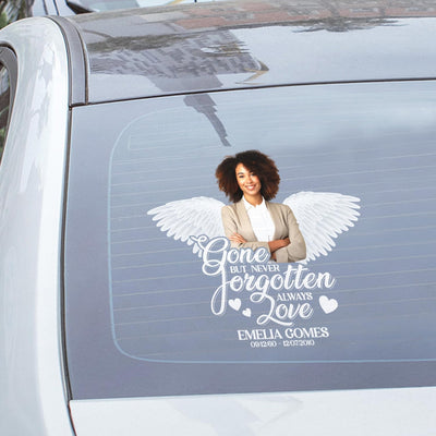Custom in loving memory sticker, Personal Memory Decal Car : Gone But never forgotten always love