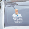 Custom In Loving Memory Sticker, Personalized Memorial Decal Car : Gone But Never Forgotten