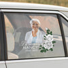 Custom In Loving Memory Sticker, Memorial Decal Car Rose White : in memory of