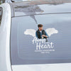 Custom In Loving Memory Sticker Memory Decal Car : Always in My Heart Memorial