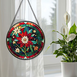 Cosmos Stained Glass Suncatcher, Cosmos Suncatcher for Windows Stained Glass