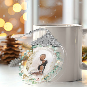 First Christmas Married Glass Ornaments: Elegant Holiday Keepsakes for Newlyweds 2024 - A29