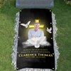Custom Memorial Grave Blanket :  always in our hearts, forever in our memories