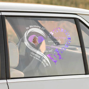 Custom In Loving Memory Sticker Personal Memory Decal Car : In Memory of,  your wings were ready