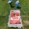 Custom Memorial Grave Blanket : Forever remembered forever missed, your wing were ready but my heart was not