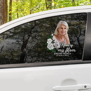 Custom In Loving Memory Sticker Memorial decal car : in memory of my mom