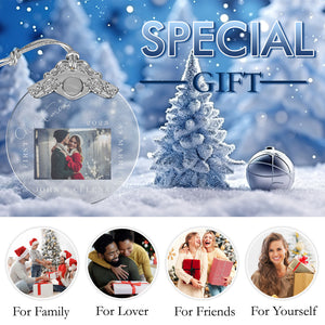 First Christmas Together Glass Ornaments: Elegant Holiday Keepsakes for Newlyweds 2024 - A39