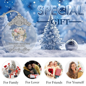 First Christmas Married Glass Ornaments: Elegant Holiday Keepsakes for Newlyweds 2024 - A06