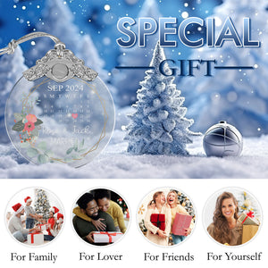 First Christmas Married Glass Ornaments: Elegant Holiday Keepsakes for Newlyweds 2024 - A09