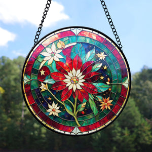 Cosmos Stained Glass Suncatcher, Cosmos Suncatcher for Windows Stained Glass