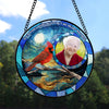 Memorial Stained Glass Suncatcher, Memorial Suncatcher for Windows Stained Glass : your wings were ready