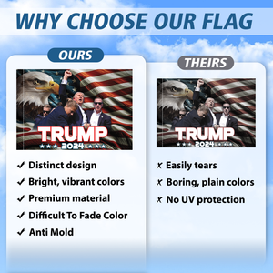 Support Trump 2024 Flag Double-side Printed, Trump House Flag 2024, Trump 45 47 flag, 2024 Trump Flag