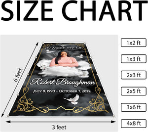 Custom Memorial Grave Blanket in loving memory grave blanket : In loving of grave blanket