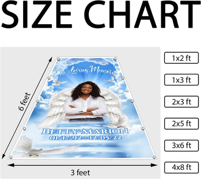 Custom Memorial Grave Blanket :  in loving memory