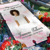 Custom Memorial Grave Blanket in loving memory grave blanket : your wings were ready grave blanket