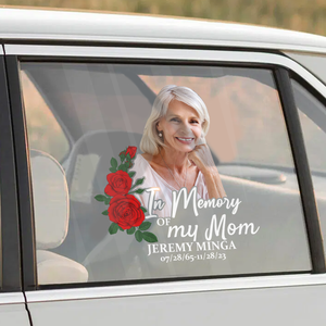 Custom In Loving Memory Sticker, Personalized Memorial Decal Car : in memory of my mom