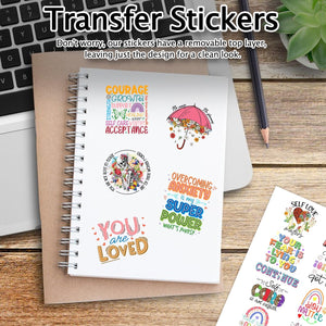 23pcs Memorial Sticker. Loss of Loved One Car Sticker Watercolor, Memorial Sticker A05