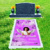 Custom Memorial Grave Blanket :  I am always with You