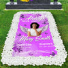 Custom Memorial Grave Blanket :  I am always with You