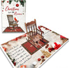 Memorial Cardinal Pop up Card, Memorial Card 3D : Christmas in heaven what do they do