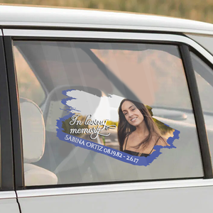 Custom Personalized Memory Sticker Decal Car : In Loving Memory