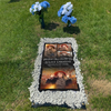 Custom Memorial Grave Blanket :  I'll will never for get you