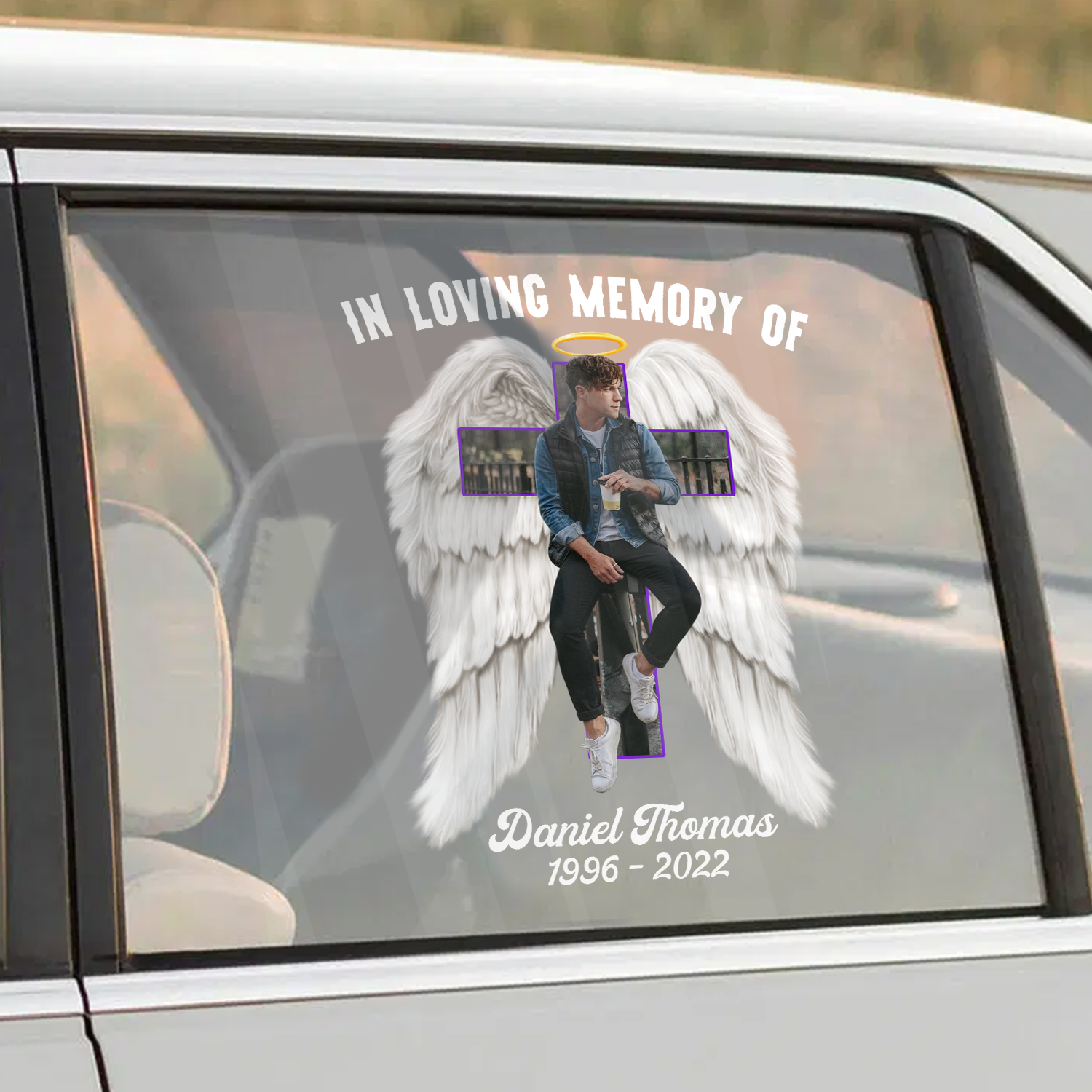 Custom In Loving Memory Sticker Memory Decal Car : In Loving Memory De ...