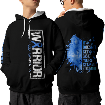 Apraxia Warrior Hoodie 3D For Women For Men : Warrior Apraxia Awareness