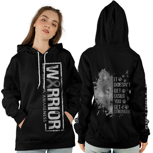 Asthma Warrior Hoodie 3D For Women For Men : Warrior Asthma Awareness