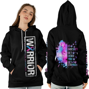 Birth Defects Warrior Hoodie 3D For Women For Men : Warrior Birth Defects Awareness