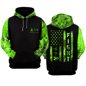 Celiac Disease Warrior Hoodie 3D For Women For Men : Fight