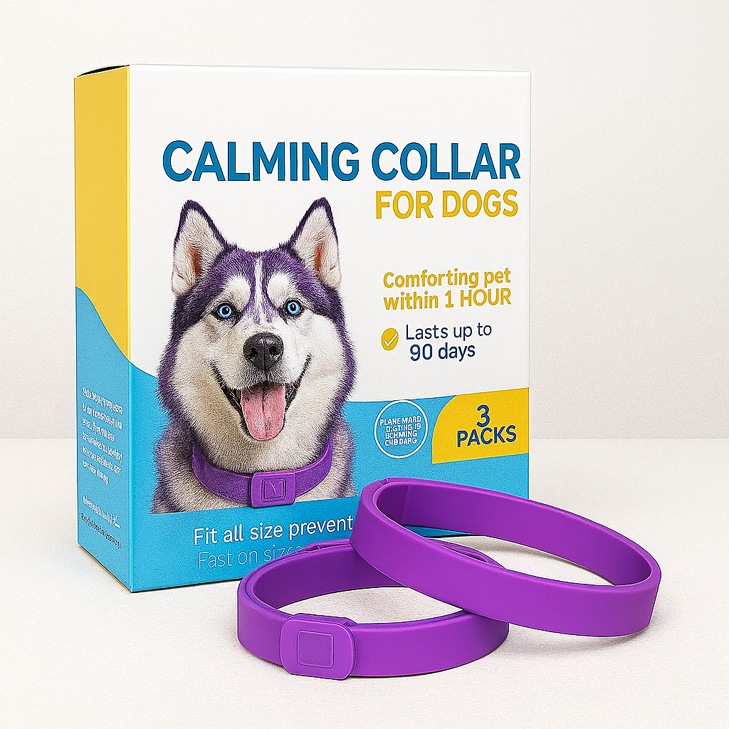 Flea & Tick Collar Purple For Dog, For Lover Dog A03