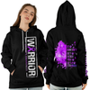 Crohn's Warrior Hoodie 3D For Women For Men : Warrior Crohn's Awareness